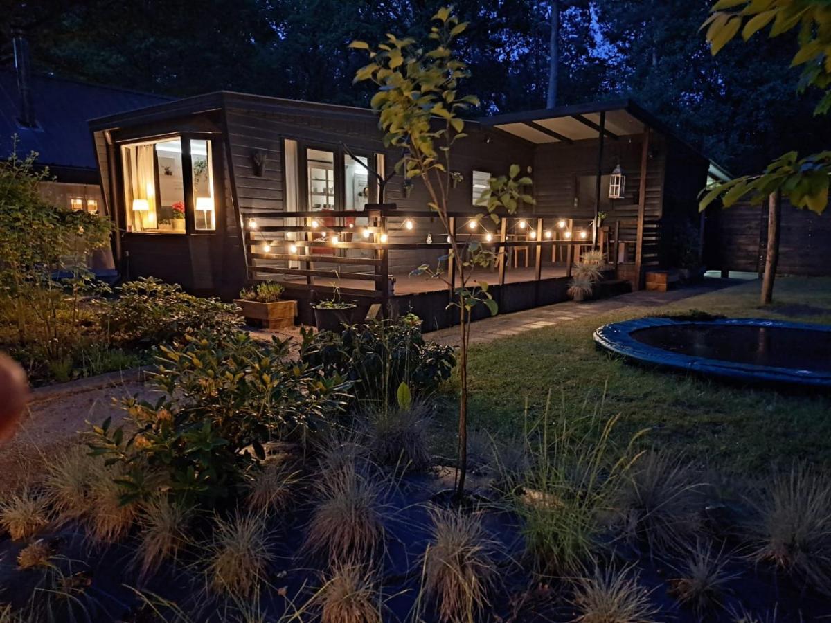Heerlijk Huisje In Het Bos Op Chaletpark Kempenbos Diessen Buitenkant foto