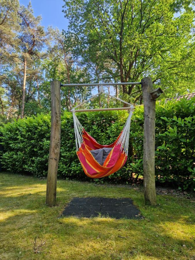 Heerlijk Huisje In Het Bos Op Chaletpark Kempenbos Diessen Buitenkant foto